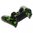 PS4 Gehäuse für JDM-001/ -010/ -011 /-020/ -021 Controller (Hades Green Skulls)