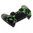 PS4 Gehäuse für JDM-001/ -010/ -011 /-020/ -021 Controller (Green Splatter)