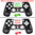 PS4 Controllergehäuse inkl. Mod Kit - Chrom Grün