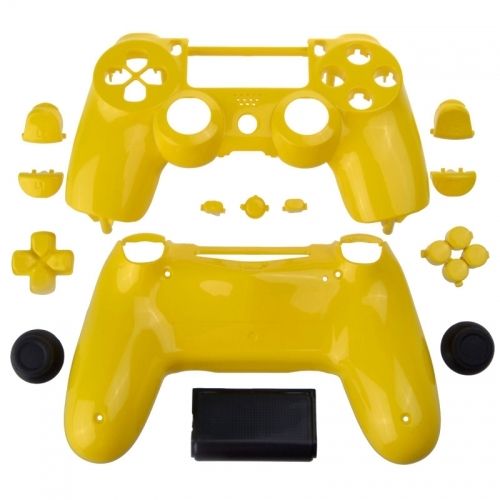 PS4 Controllergehäuse inkl. Mod Kit - Candy Gelb