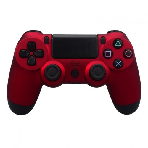 PS4 Controller Oberschale für Alte Modelle - Soft Touch Rot