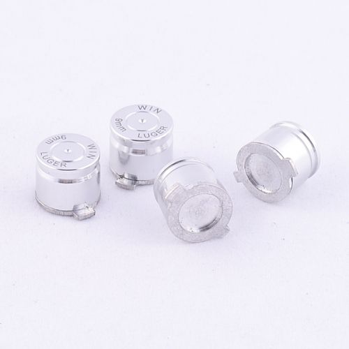 PS4 Aluminium Bullet Buttons - Silber