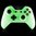Xbox ONE Controller Oberschale - Leuchtend im Dunkeln