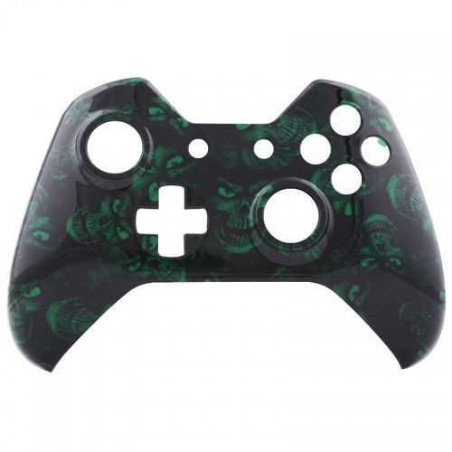 Xbox ONE Controller Oberschale - Madness Green Skulls