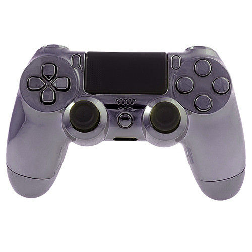 PS4 Controllergehäuse inkl. Mod Kit - Chrom Titanium