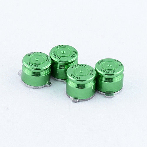 PS4 Aluminium Bullet Buttons - Grün