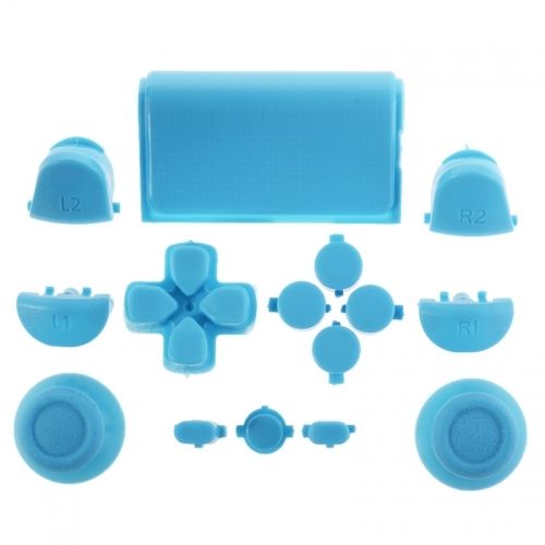 PS4 Controller Sticks und Tasten Set - Hellblau