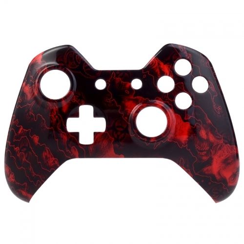 Xbox ONE Controller Oberschale - Red Zombies