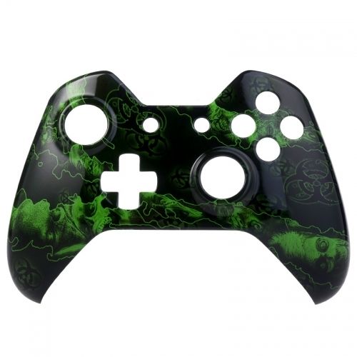 Xbox ONE Controller Oberschale - Green Zombies