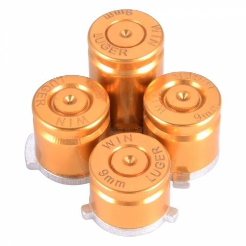 XB ONE Aluminium Bullet Buttons - Gold