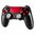 PS4 Controller Mod Kit für JDM-030 Modell - Glänzend Rot