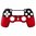 PS4 Controller Oberschale für Alte Modelle - Soft Touch Shadow Rot