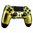 PS4 Oberschale für JDM-040 /-030 /-050 Controller - Flip Flop Gold Grün