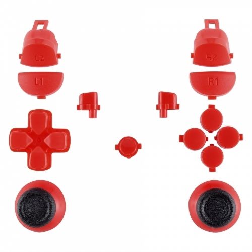 PS4 Mod Kit für JDM-040/-050 Controller - Rot