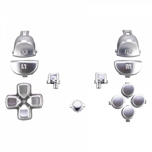PS4 Mod Kit für JDM-040/-050 Controller - Elite Silber