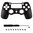 PS4 Oberschale für Gen1 Controller - Matt Schwarz
