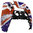 PS5 Oberschale für BDM-010 BDM-020 Controller - Glänzend Design "Union Jack"