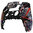 PS5 Oberschale für BDM-010 BDM-020 Controller - Glänzend Design "Ghost of Samurai"